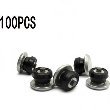 Goujons Anti-Slip 100 pièces, Taille 12-8-2, Matériau Métal