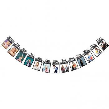 Graduation Party Banner and Photo Garland