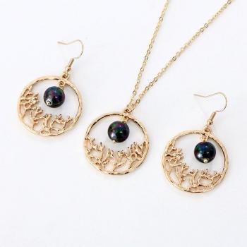 Joyería Bohemia con Perlas de Cristal GJZ382