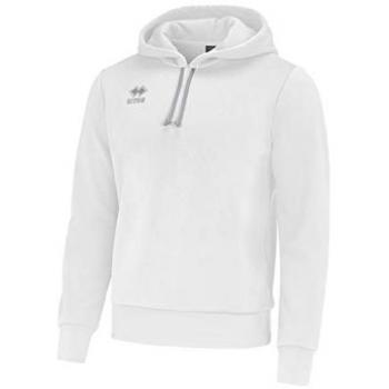Felpa con cappuccio Errea Jonas, Giacca Sportiva Uomo, Bianco, XL