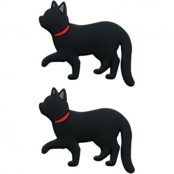 Ganchos Magnéticos Gato para Nevera 2 Uds