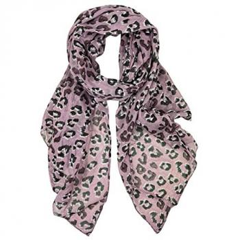 Damen Modeschal Leo Chic in Rosa