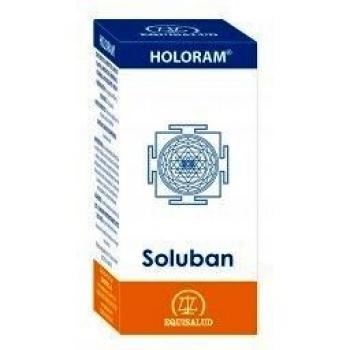 Pacote com 3 Holoram Soluban 60 cápsulas Equisalud