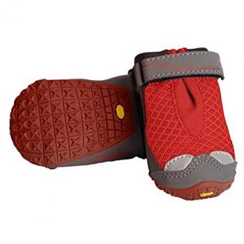 Ruffwear Grip Trex Boots XXXXS, Rot Sumac – Set aus zwei Paaren