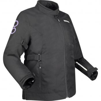 Giubbotto Moto Donna Bering Long LADY PAMELA Queen Size Nero taglia 48