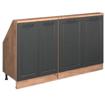 Rangement Sous Pente Rion – Lot de 2 – Force d’Or Chêne / Anthracite Campagne – Vicco