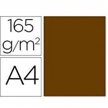 Papel marrón A4 165g/m2 Liderpapel paquete de 9