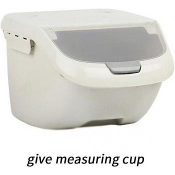 Lazy Life Sealed Plastic Rice Storage Box