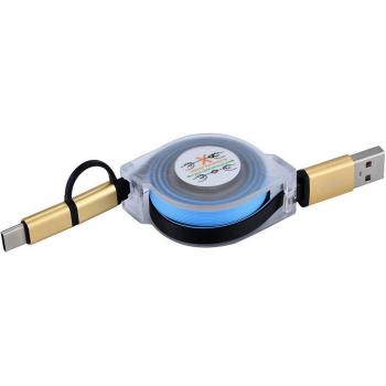 Mini USB Z75: Carga y Audio en Un Solo Cable