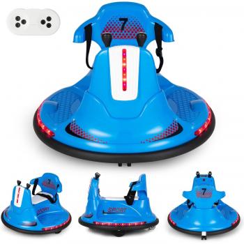 Gioco Elettrico per Bambini 6V con Telecomando e Luci Colorate