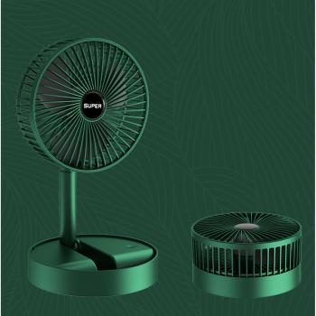 USB Mini Desk Fan with 3 Speed Levels, Quiet Performance, 270° Adjustable, Ideal for Desktop