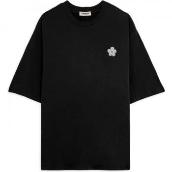 A Paper Kid t-shirt nera unisex in cotone