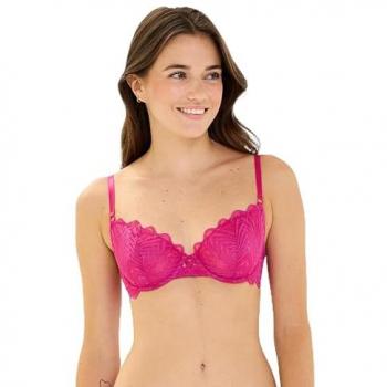 Soutien-gorge rose à maintien optimal