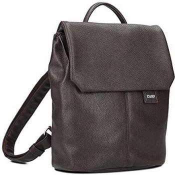 Cityrucksack MR8 “Zwei Mademoiselles” – 29 cm, braune Canvas-Farbe
