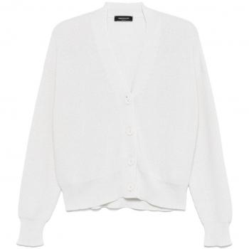 Fabiana Filippi Women's Cardigan in White | Size 44