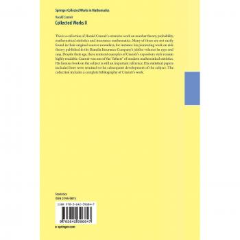 Cramér, Harald: Collected Works II