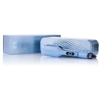 Ghd Duet Style 2-in-1 Hot Air Styler in Icy Blue with Luxe Vanity Case