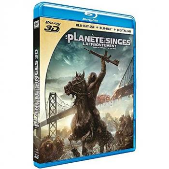 Die Affenwelt: Konfrontation – 3D+2D Blu‑Ray-Set