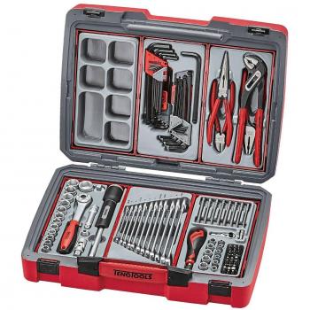 Maleta de herramientas Tengtools TC-6T01 con 114 piezas para mantenimiento y servicio