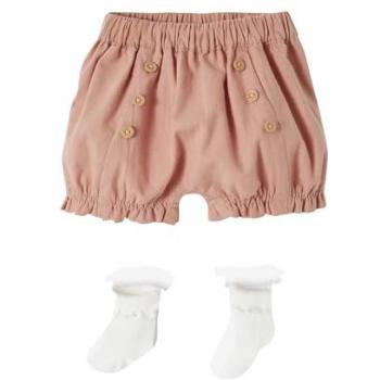 Chemisier Bloomer et Chaussettes de Fête Rose VERTBAUDET