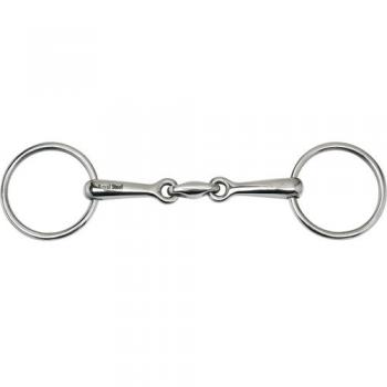 Double‑Snaffle HorseGuard Bradoon Drop – 120 mm, 14 mm