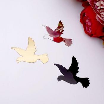 Miroirs Décoratifs Pigeon 50 pièces DIY