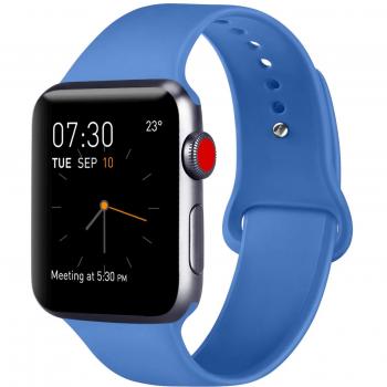 ATUP Strap Compatible for Watch Strap in Royal Blue, Size 44mm for iWatch Series 1