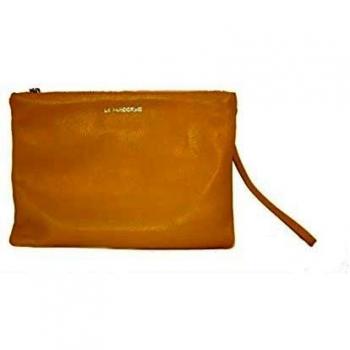 Borsa Elegante Lola Gialla in Vera Pelle Pandorine