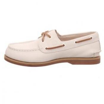 Timberland Natur-Braune Bootsschuhe aus Leder 38
