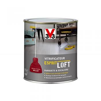 V33 Esprit Loft Vitrificateur Rouge Fusion 0,75 L