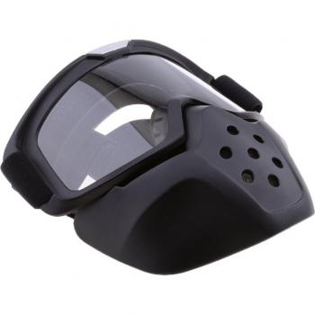 Motorcycle Goggles with Removable Protection Mask