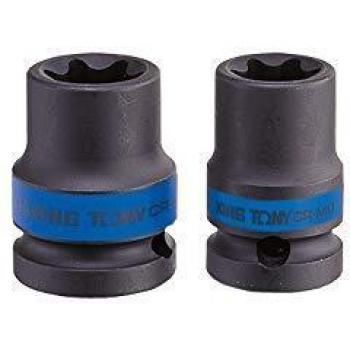 King Tony Douille à Chocs Mâle Torx 1/2 (Longueur 38 mm) – E16