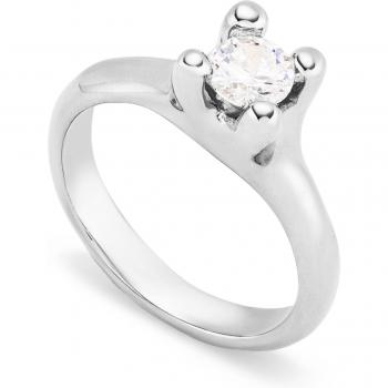 UNOde50 Cosmic Elegance Ring with White Zirconia