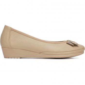 Beige Go Soft Ballerinas WI23‑SALMA‑06
