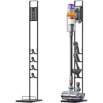 Dark Grey Storage Stand for Dyson V15 Detect Absolute, V15 Detect Complete, V6 Handheld Vacuum Cleaner