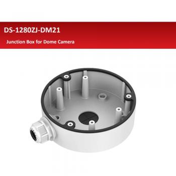 DS-1280ZJ-DM21 Halterung für Dome-Kamera, Aluminium, Weiß, Hikvision CCTV Zubehör