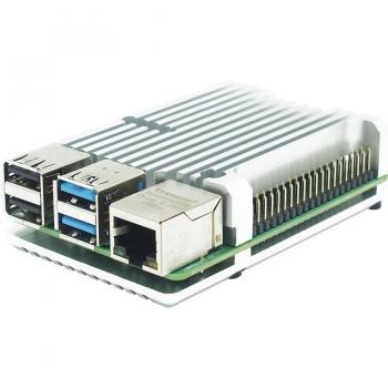 Carcasa de Aleación de Metal para Raspberry Pi 4B con Refrigeración