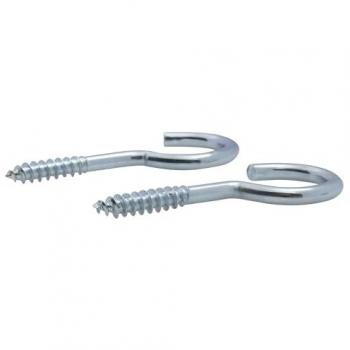 Gancio per Legno 4x30mm (Zincato) Viswood – Kit 6 pezzi