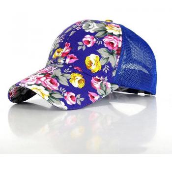 Gorro Deportivo Floral con Malla