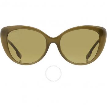 Burberry BE4407F Gafas 4090/2 Verde estilo Asian Fit