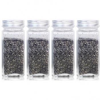 BBQ Condiment Glass Shakers