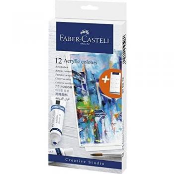 Faber-Castell Acrylfarben 12 Farben