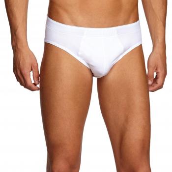 Hanro Men's White Cotton Brief XL