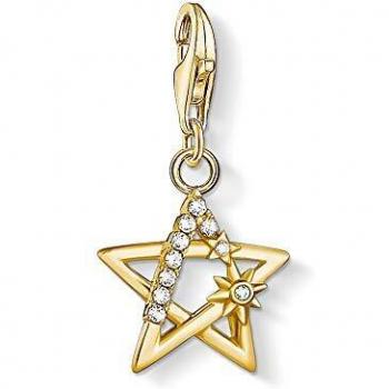 Zirconi stellati: ciondolo in argento sterling placcato oro con pietre – Thomas Sabo