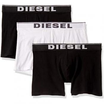 Trousse Diesel Sebastian Triple Pack – Boxers longs – Noir doux – Taille XXL