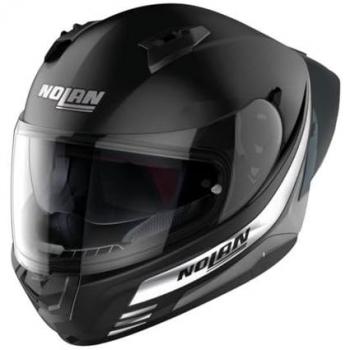 Casco Nolan N60-6 Sport en Negro y Plata (M)