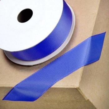 Club Green Royal Blue Fabric Ribbon – 25 mm × 10 m