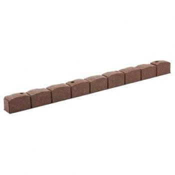 Roman Stone FlexEdge Lawn Border – 1.2m Brown – Set of Two
