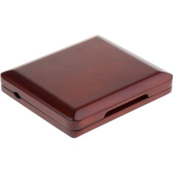 Accessoire bois : étui de 6 pièces pour roseaux hautbois, finition rouge et bois