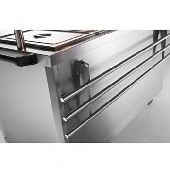 Bandeja Slide de acero inoxidable Lincat Panther para p8b4, p8p4, p6b4 y p6p4